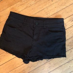 Black Jean H&M Shorts